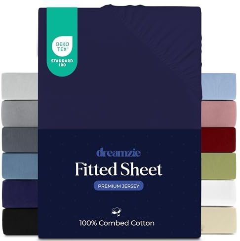 Hoeslakens - Wit - Katoen - Geschikt voor 1-Persoonsbed