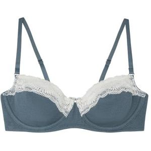 women'secret Pretty Balconette BH katoen groen dames, Groen, M