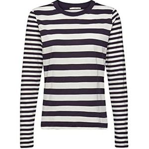 edc by ESPRIT Longsleeve met strepen, Donkerblauw, XXS