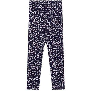 Petit Bateau Leggings voor kinderen van bedrukt katoen, Avond/Multico, 3 Jaren