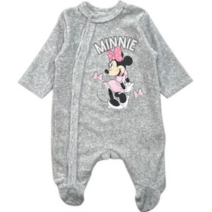Baby Minnie Romper, warme en comfortabele outfit voor baby's ontspannende momenten, Grijs, 3 Maanden
