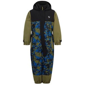 Ziener ANUP sneeuwpak/skioverall voor kinderen, waterdicht, warm, wol, natuurlijk camouflage, 86