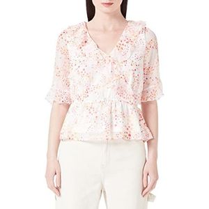 VERO MODA Damestop, sneeuwwit/Aop:dora, M