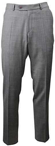 HECHTER PARIS - Pantalon - Grijs - Wol - Regular Fit