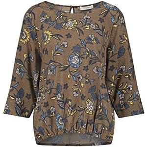 GERRY WEBER Edition Dames 760049-66410 Blouse, groen/geel print, 34