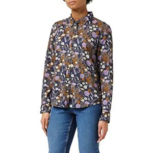 MUSTANG Dames Emma Cv AOP blouse, fieldflower seaspray 12315, 36