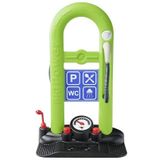 BIG 800056498 Bobby Car Tankstation en rustplaats, zwart, S