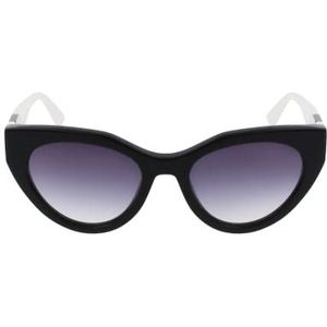 KARL LAGERFELD Zonnebril, 004 Zwart & Wit, one size