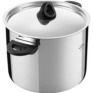 Kuhn Rikon Pasta Pot Luna 6,5L/22cm, Roestvrij staal, Zilver, 34 x 24 x 23 cm