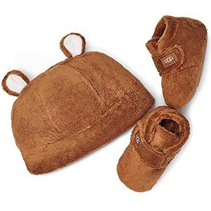 UGG uniseks-baby Bixbee en Beanie Laars, Kastanje, 20.5 EU