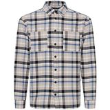 Casual Friday Tussenjas 'August'  beige / blauw / zwart / wit