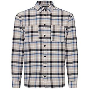 Casual Friday Tussenjas 'August'  beige / blauw / zwart / wit