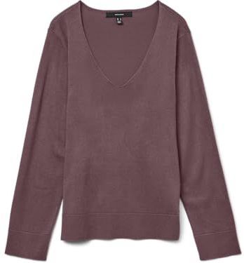 VERO MODA Gebreide damestrui VMSILJE, rosébruin., M