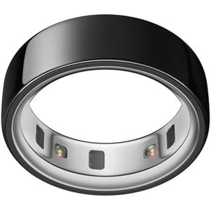 Oura Ring 4 – Black – Maat 4 – Smartring | Controleer eerst je maat met de Oura Ring 4-maatset | Wearable die je slaap, hartslag en conditie bijhoudt – Batterij gaat tot wel 8 dagen mee