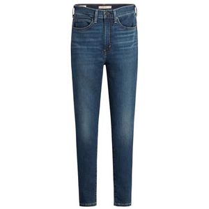 Levi's - Skinny Jeans - Retro-look - Blauw - Stretchdenim - Tencel Lyocell