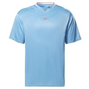 Reebok Wor Mesh Ss Tee T-shirt voor heren, korte mouwen, Essential Blue, XL
