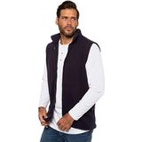 JP1880 Fleece vest marine, Effen
