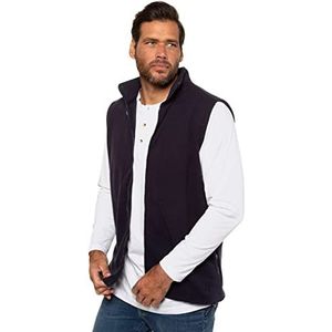 JP1880 Fleece vest marine, Effen