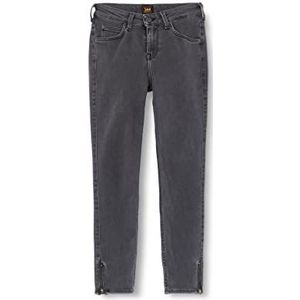 WHITELISTED Scarlett High Zip Jeans voor dames, Washed Ava, 25W x 29L