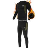 Thermische Set - Zwart - Polyester - Fleece Voering