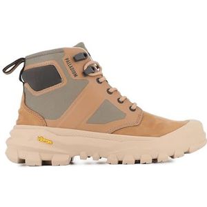 Palladium - Pallarider Zip Mix - Motorlaarzen - Bruin