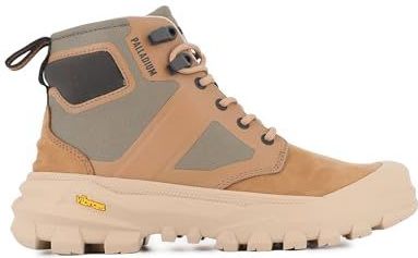 Palladium - Pallarider Zip Mix - Motorlaarzen - Bruin