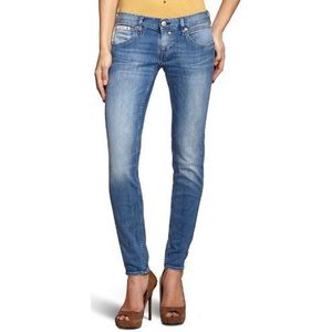 Herrlicher Dames Touch Slim Denim Stretch Jeans, blauw (Light 058), 32 NL