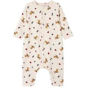 NAME IT Uniseks slaapromper, wit (whitecap gray), 50