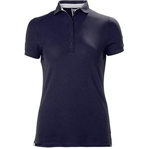 Helly Hansen Dames W Crewline Polo Top, Navy, L