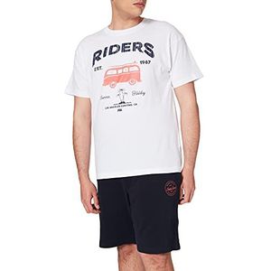 JACK & JONES Heren Plus Size Sweatshorts Loopback, Navy Blazer, 46