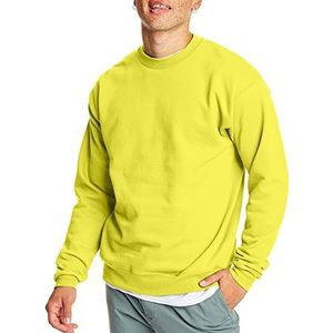 Hanes EcoSmart Sweatshirtecosmart voor heren ' s ecosmart Sudadera moletom Ecosmartاررر شر اننننرارنراررنررررنرارن Ecosmartecosmart Sweatshirt, Veiligheid Groen, 3XL