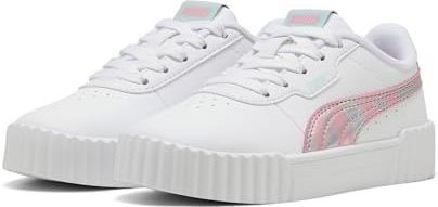 PUMA - Carina 3.0 Sneakers - Roze/Wit - Synthetisch Bovenwerk