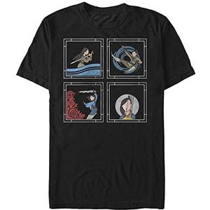 Disney Mulan - Make A Man Unisex Crew neck T-Shirt Black 2XL