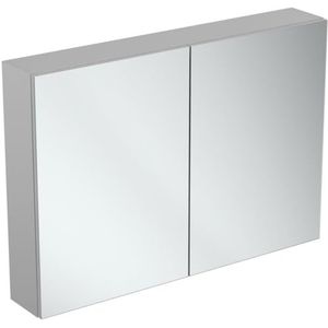 Ideal Standard - Spiegelkast met zacht sluitende deuren en binnenspiegel, 100 x 70, neutraal