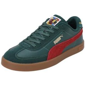 PUMA Unisex Club Ii Era Jaar van de Sport Sneaker, Donkere mirte intense rode kauwgom, 38 EU