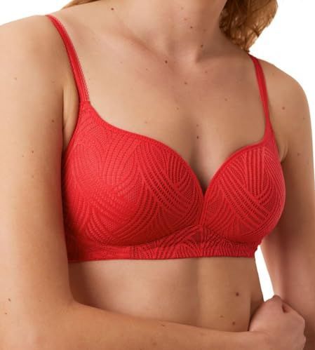 TRIUMPH - Delightful Spotlight - BH zonder Beugels - Rood - Polyester