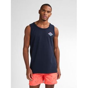 PETROL INDUSTRIES - M-1050-SLR753 - Tanktop - Marineblauw - Katoen