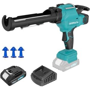 ONEMANA - Draadloze Cartridgepers - Accu - Zwart - Innovatief Ontwerp