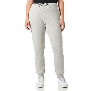 Champion Rochester 1919-Champion Logo Rib Cuff Regular Trainingsbroek, Grijs Melange (LNGYM), XL voor dames, lichtgrijs melange (Lngym), XL