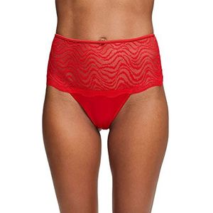 ESPRIT String dames Moving Lace Rcs H.w.string,Rood,38