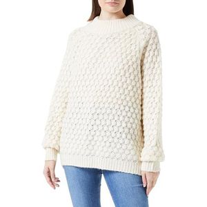 nascita Gebreide damestrui 19019565-NA03, wolwit, M/L, wolwit, M/L