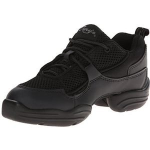Capezio Women's DS11 Fierce Dance Sneaker, Black, 13.5 M US