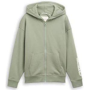 TOM TAILOR Sweatshirt voor jongens, 11557 - Dusty Leave Green, 140