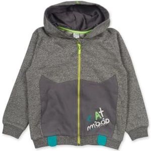 Tuc Tuc Pluche sweatshirt met capuchon voor kinderen, kleur: grijs, collectie Cattitude, Grijs, 9 meses