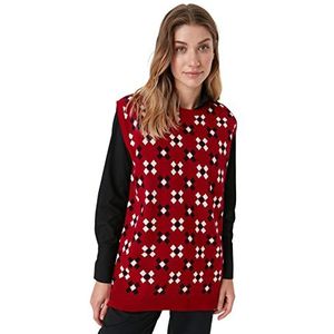 Trui Vest - Rood - Relaxed, rood, S/M
