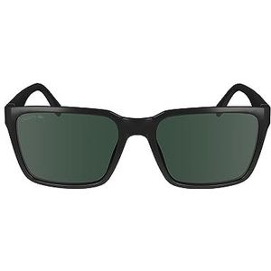 Lacoste Heren L6011S zonnebril, zwart, één maat, Zwart, One Size