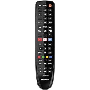 MELICONI - GUMBODY PERSONAL 9+ - Afstandsbediening - Voor HISENSE TV - Schokbestendig Rubber