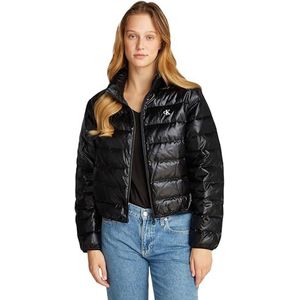 Calvin Klein Jeans Dames UL DOWN SHINE PUFFER J20J224698 Puffer Jacket, Zwart (Ck Zwart), XS, Zwart (Ck Zwart), XS