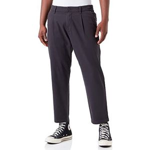 s.Oliver Heren broek lang, Detrorit Relaxed Fit, Grijs/Zwart, 36/32, grijs/zwart, 36W x 32L