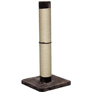 MidWest Homes for Pets Krabpaal voor katten, Forte enorme kattenkrabpaal met extra duurzame sisalfolie, bruin en bruin, gigantische XXL kattenpost, model 135F-BR